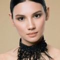 Siyah Püsküllü Choker 2